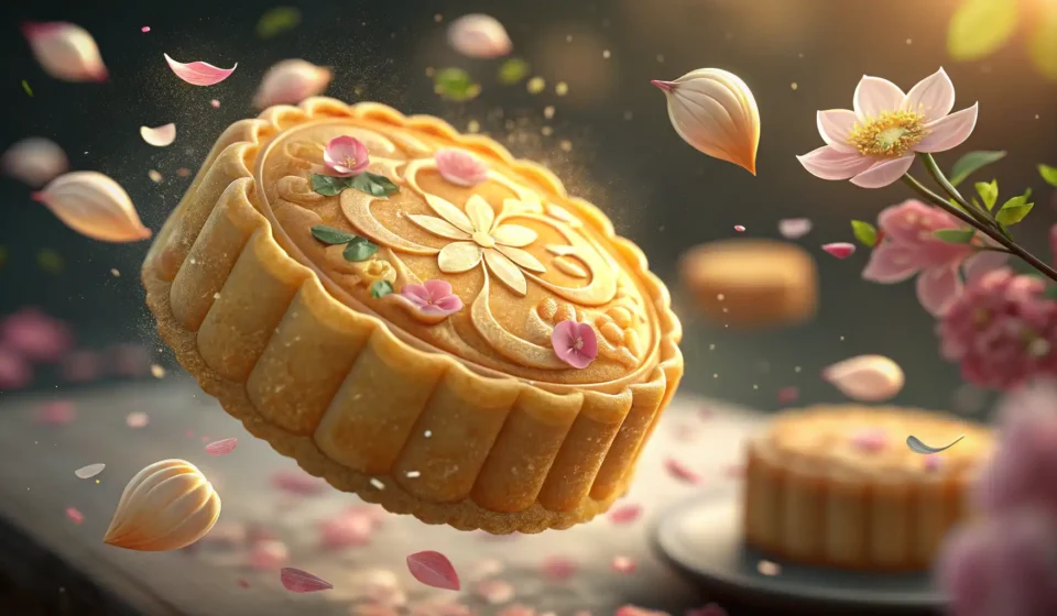 How to Say: A Fairy Baker Negotiating with a Wind Imp for Magic Dough Breeze in Korean A colorful Korean traditional pastry floats magically amidst gentle wind swirls, symbolizing learnin...