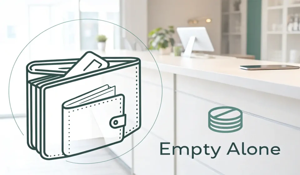 Using the Lost and Found Center in Korea Illustration symbolizing a lost wallet at a Korean Lost and Found counter, representing how to repor...