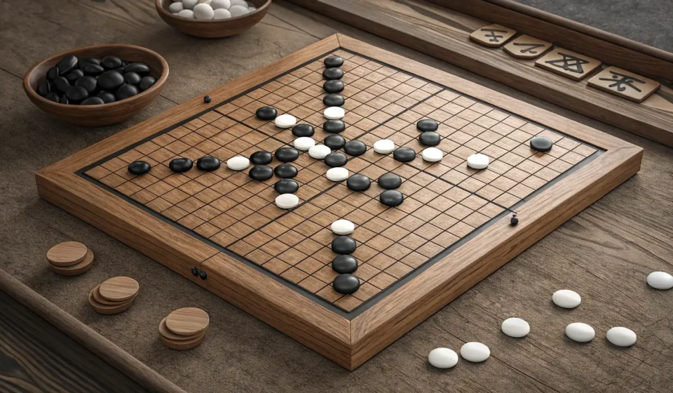 Understanding Management Rights Disputes in Korean A close-up of a Korean Baduk (Go) board showing a complex and tense game, symbolizing strategic corp...