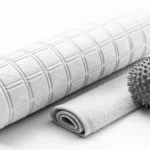 Asking About Traditional Dance at a Street Fair in Korean A foam roller and massage ball arranged neatly on a Korean-style mat, symbolizing myofascial release...