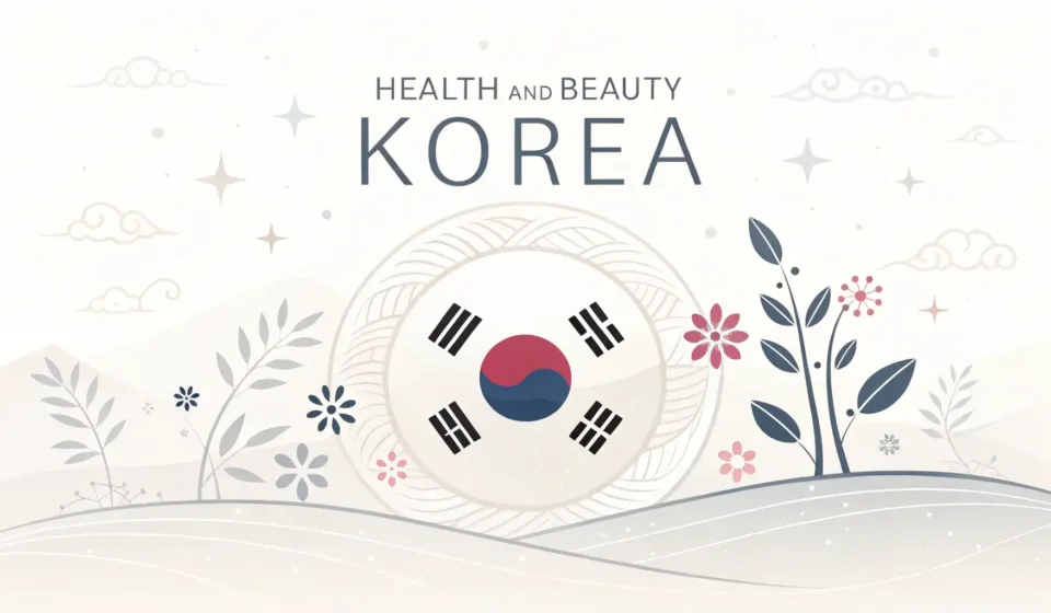 How to Say Glutathione in Korean Illustration symbolizing health and beauty supplements like glutathione in Korea, showing glowing sk...